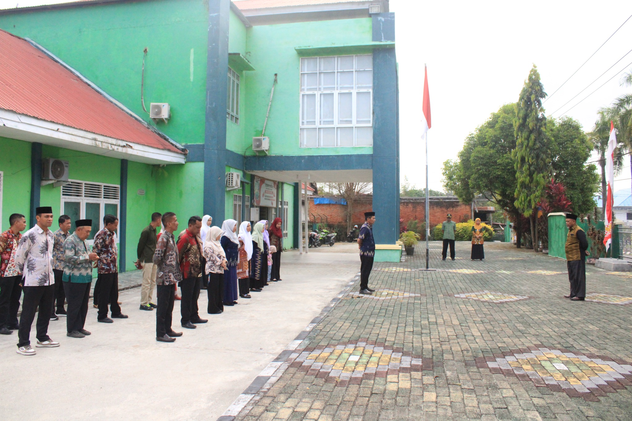 Apel Pagi Rutin Di lingkungan Kantor Kementerian Agama Kabupaten Muna