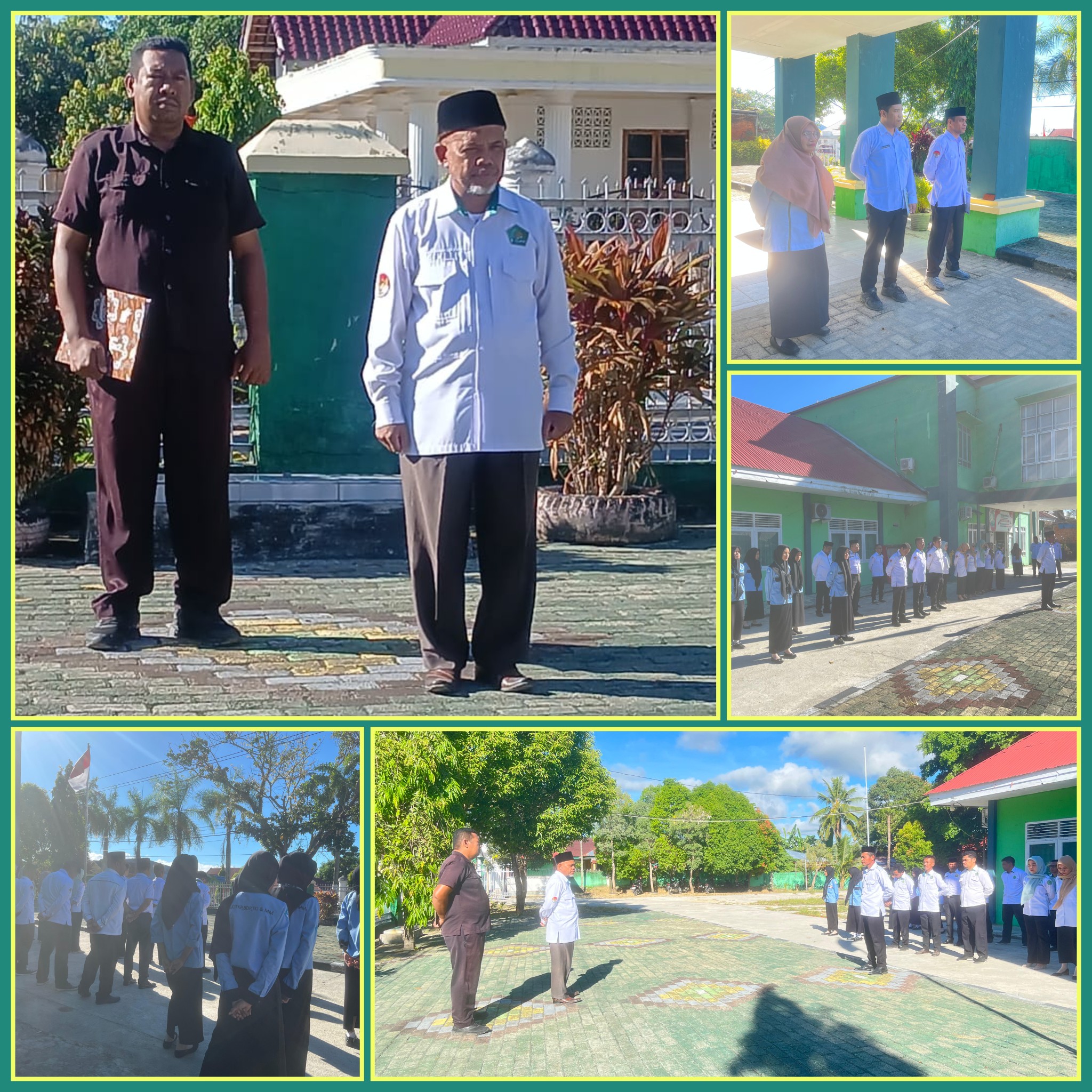 Upacara Rutin Setiap Hari Senin Kantor Kementerian Agama Kabupaten Muna