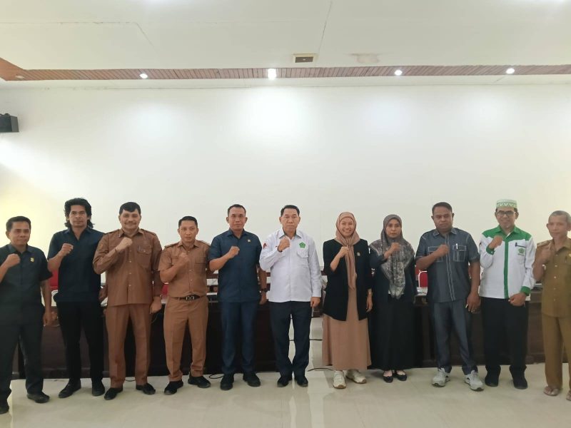 Dukung Pembangunan Kantor Haji dan Umrah, Plt. Kepala Kemenag Muna Hadiri RDP DPRD
