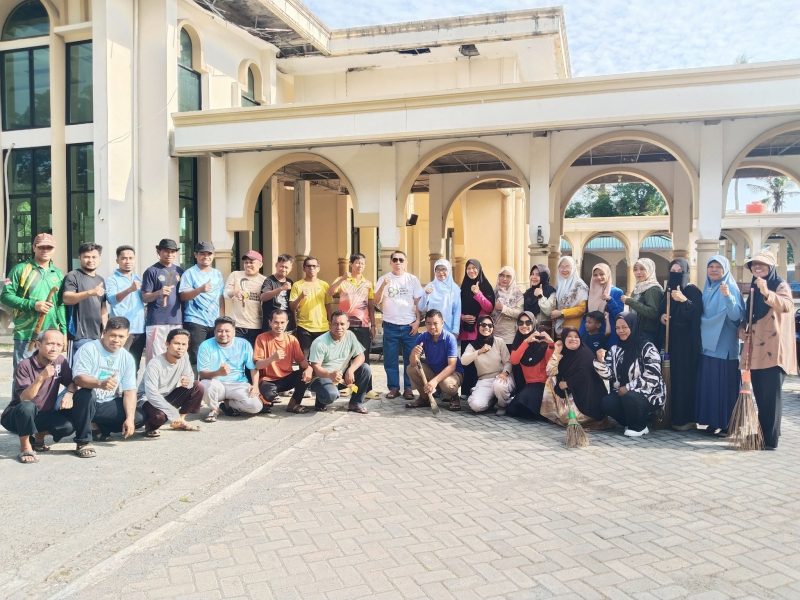 Sambut Ramadhan, Kankemenag Muna Gelar Kick Off GEBER BBM di Masjid Agung Al-Munawarah Raha