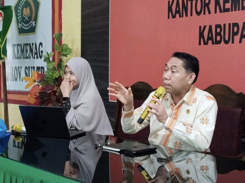 Seksi Penmad Kemenag Muna Sosialisasikan SOP Ujian Madrasah dan TKA Tahun Pelajaran 2025-2026